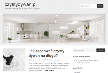 czysty dywan